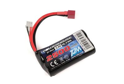 T2M - Li-Ion Accu 7.4V 2500mAh