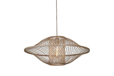 GOOD&MOJO Hanglamp 'Maui' Bamboe, 70cm, kleur Naturel GOOD&MOJO Hanglamp 'Maui' Bamboe, 70cm, kleur Naturel