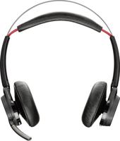 Voyager Focus UC B825 - Headset - stereo - op oor - draadloos - Bluetooth - actieve geluidsdemping - thumbnail