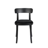Dutchbone Brandon stoel black - thumbnail