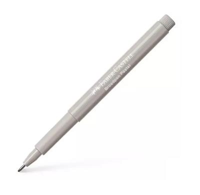 Faber Castell Fineliner Broadpen Pastel - 0.8mm Grijs