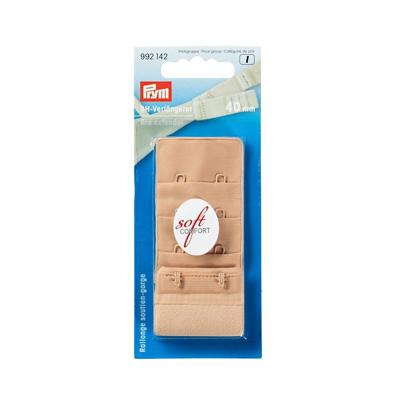 Prym BH verlengstuk 2 haakjes 40mm - BH verlenger - Tussenstukje - 40 - Huidkleur - 40 - 40 - 40