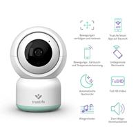 truelife TrueLife NannyCam R3 Smart TLNCR3S Videobabyfoon WiFi 2.4 GHz - thumbnail