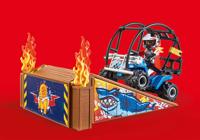 Playmobil® Stuntshow 70820 starterpack quad met vuurhelling - thumbnail
