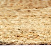 Vloerkleed handgemaakt 120x180 cm jute naturel - thumbnail