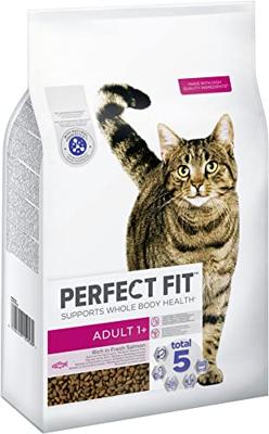 Perfect Fit Adult 1+ met zalm kattenvoer 2 x 7 kg