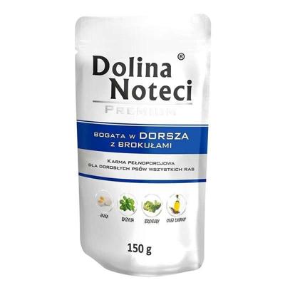 Dolina Noteci Premium rijk aan kabeljauw met broccoli - nat hondenvoer - 150g