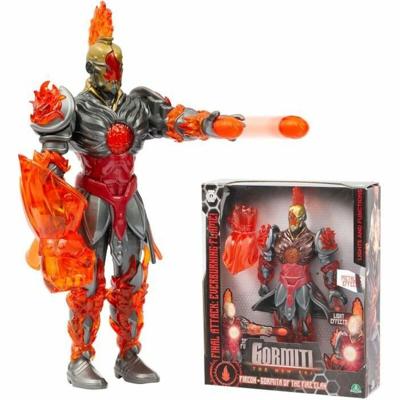 Gelede figuur - GORMITI - Gormiti met Vuurlichtaanval - Fireon - 27 cm - vanaf 4 jaar - GRV073