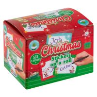 Grafix Naamstickers kerst, 50st. - thumbnail