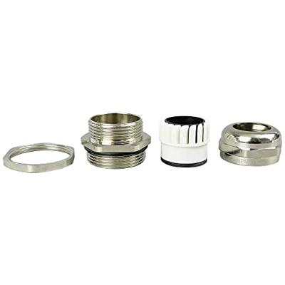 TRU COMPONENTS TC-10302844 Wartel M30 Messing (vernikkeld) Metaal 1 stuk(s)