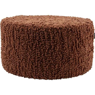 By-Boo Poef 'Vista' 60cm, kleur Terracotta