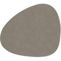 LIND DNA - Dinner Mat Curve - Placemat 37x44 cm Nupo Flint Grey - thumbnail