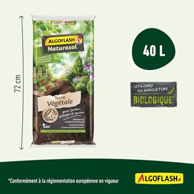 Verrijkt geweldig land - Algoflash Naturasol - 40 l