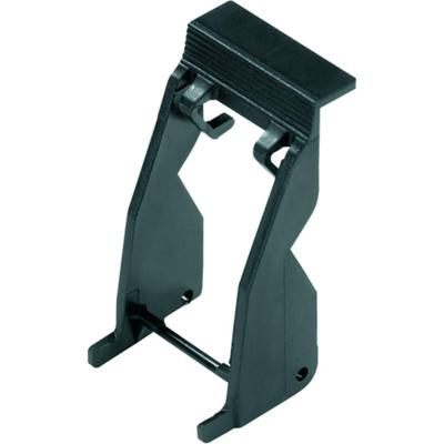 Weidmüller SCM CLIP P Beugelhouder Zwart 10 stuk(s)