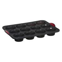 Bakplaat voor Muffins 5five Simply Smart 33 x 23,5 x 3,5 cm (12 Stuks) - thumbnail