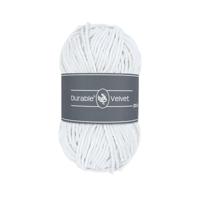 Durable Velvet 310 White - Haakgaren / Breigaren - thumbnail