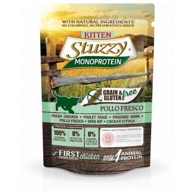 STUZZY Monoproteïne Kitten Kip - natvoer voor kittens - 85g