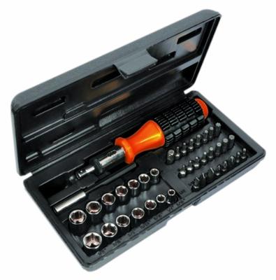 AVIT Werkplaats Ratelschroevendraaier 1/4 (6.3 mm) 57 mm