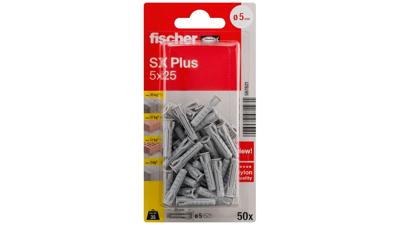 Fischer 567821 SX Plus Spreidplug 25 mm 5 mm 50 stuk(s)