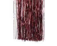 Vinyl lametta glans ossenbloed - thumbnail