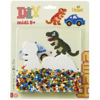 Hama strijkkralenset dino, 1100st. - thumbnail