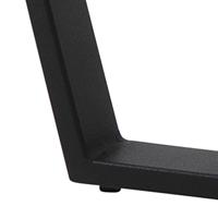 Bendt Ronde Salontafel 'Per' Zwart Marmerlook, Ø77cm - thumbnail