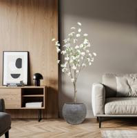 Bloesem Kunstboom 150cm creme - thumbnail