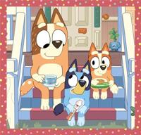 Clementoni legpuzzel super color vierkant bluey, 3x48st. - thumbnail