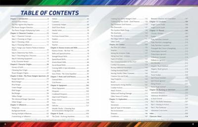 Power Rangers RPG Rulebook Core *Englische Version*