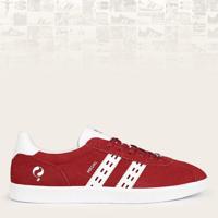 Heren Sneaker Medal | Donkerrood/Wit - thumbnail