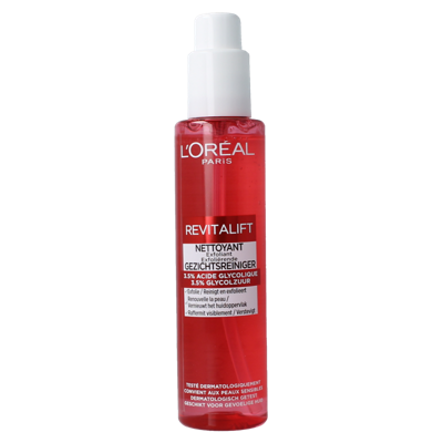 L'Oreal Paris Revitalift glycolic cleanser 150 Milliliter