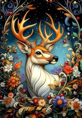 Fenruil - The Winter King's Storybook Puzzel 1000 stukjes Fenruil - The Winter King's Storybook Puzzel 1000 stukjes