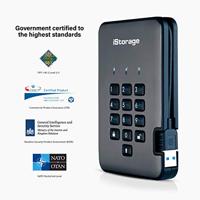 iStorage diskAshur PRO 2® 2 TB Externe harde schijf (2,5 inch) USB-A 3.2 Gen 2 Grafiet IS-DAP2-256-2000-C-G - thumbnail