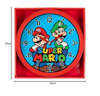 Super Mario - Wall Clock (round) - thumbnail