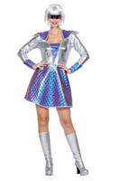 Space dress metallic - thumbnail