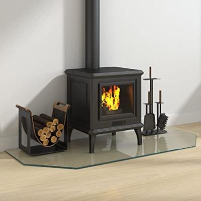 VidaXL Glasplaat openhaard zeshoekig 120x50 cm