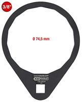 KS Tools 1509524 3/8 oliefiltersleutel Ø 74,5 mm / 15 vlakken - thumbnail