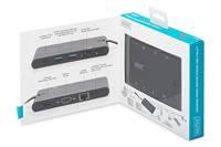 Digitus DA-70865 notebook dock & poortreplicator Bedraad USB 3.2 Gen 1 (3.1 Gen 1) Type-C Zwart - thumbnail