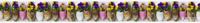 Noordwand Farmlife Jumbo rand klompen gevuld met viooltjes - 3750030 - thumbnail