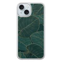 iPhone 14 hybride hoesje - Monstera leaves - thumbnail