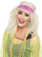 Roze zonneklep laag model - thumbnail