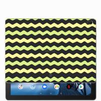 Lenovo Tab E10 Hippe Hoes Waves Yellow - thumbnail