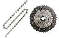 Shimano xt 11-speed wear and tear set cn-hg701+cs-m8000 11-46 - thumbnail