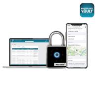 Bluetooth-hangslot - MASTER LOCK - 4401EURLHEC - Lange handgreep - thumbnail