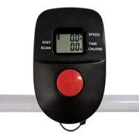 VidaXL Mini-loopband inklapbaar 93x36 cm zwart - thumbnail
