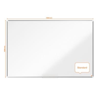 Nobo Premium Plus magnetisch whiteboard, emaille, ft 180 x 120 cm Nobo Premium Plus magnetisch whiteboard, emaille, ft 180 x 120 cm