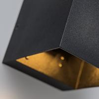 QAZQA Set van 4 moderne wandlampen zwart - Transfer - thumbnail