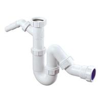 Wiesbaden Mcalpine 5357 Uni.sifon+wasm.aansl. 6/4&apos;&apos;x40 - thumbnail