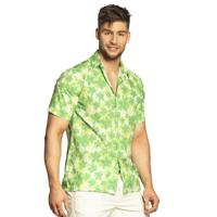 Tropische Hawaii Blouse Groen - thumbnail