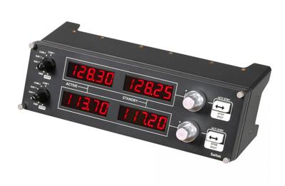 Logitech Saitek Pro Flight Radio Panel instrumentenpaneel Logitech Saitek Pro Flight Radio Panel instrumentenpaneel